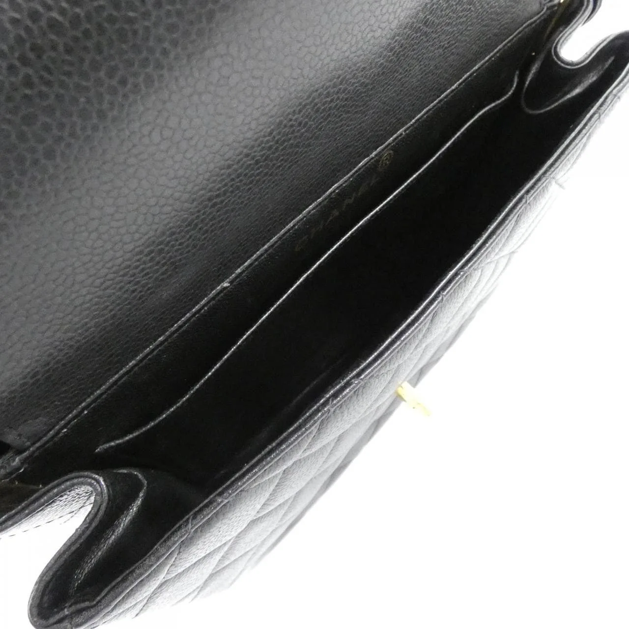 CHANEL Shoulder Grained Calfskin