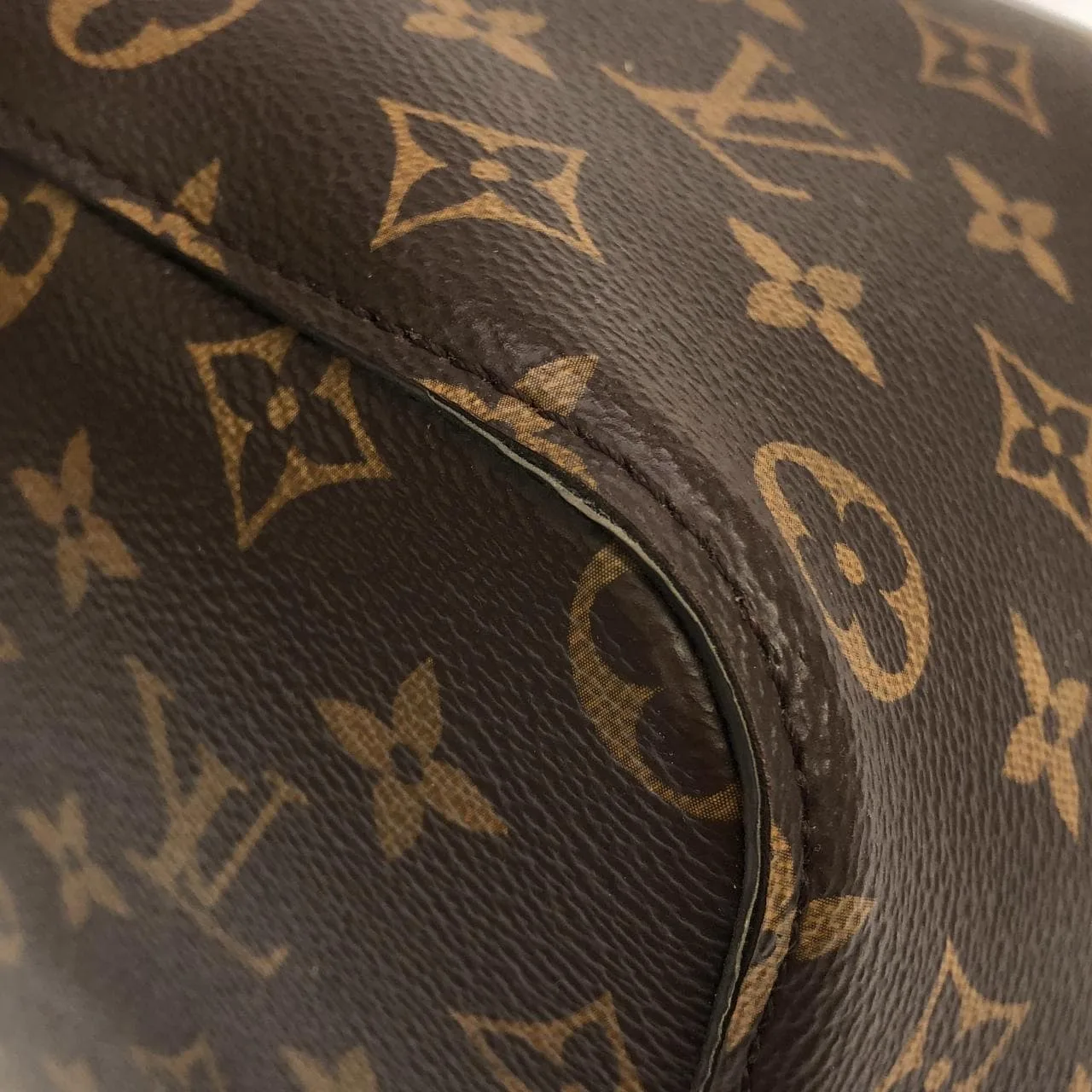 LOUIS VUITTON M44020 Shoulder Monogram 黑色 Monogram 中古品A - 縮圖 3