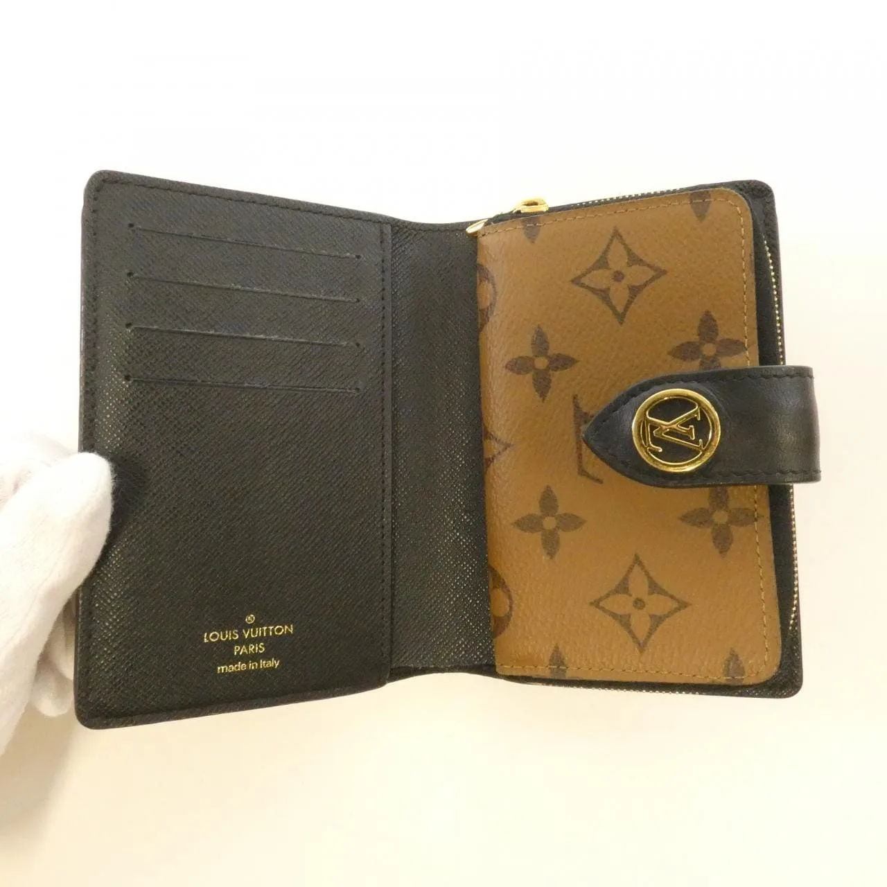 LOUIS VUITTON M69432 Wallet Monogram Black Monogram Rank A - Thumbnail 5