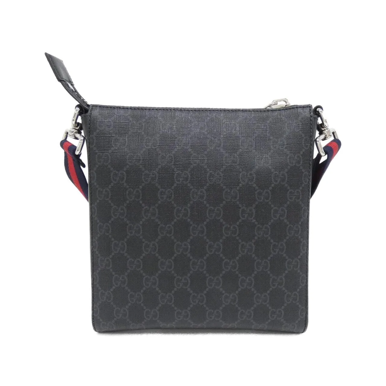 GUCCI 523599 K5RLN Shoulder Canvas 黑色 帆布 中古品A - 縮圖 2