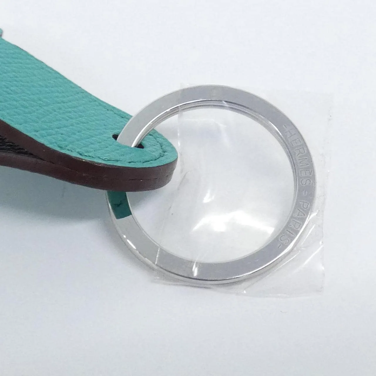 HERMES 1061988 Key Case Epsom Blue Epsom Leather Unused - Thumbnail 5