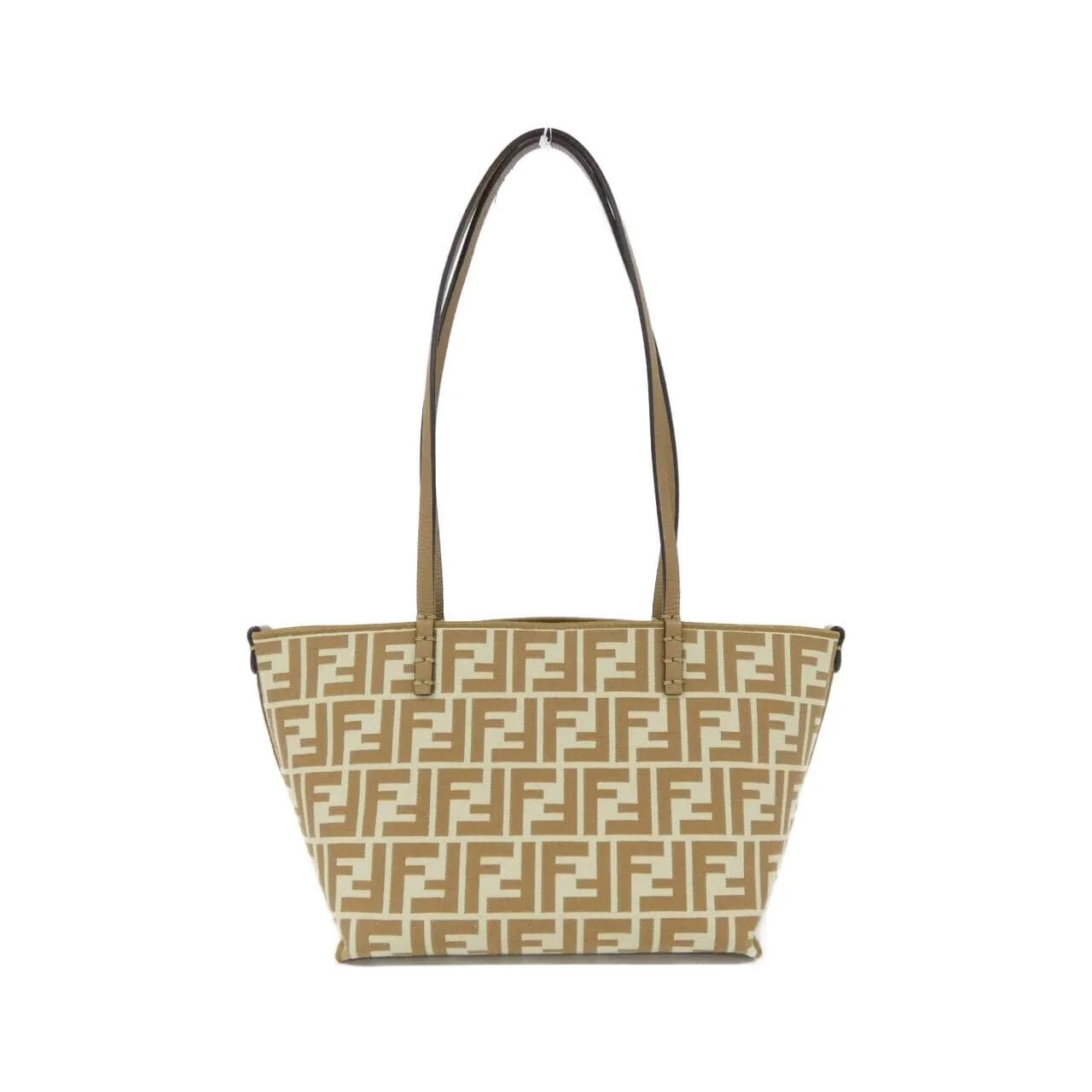 FENDI Sunshine Shopper 8BH424 AS86 Handbag Canvas 黑色 帆布 中古品A - 縮圖 2