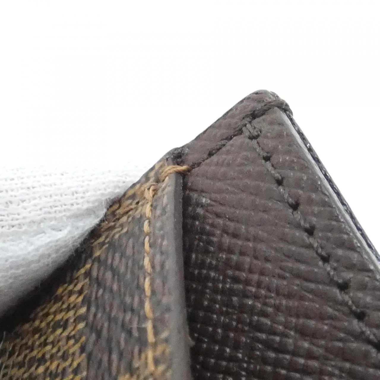 LOUIS VUITTON N61722 Card Case Damier Black Damier Rank A - Thumbnail 4