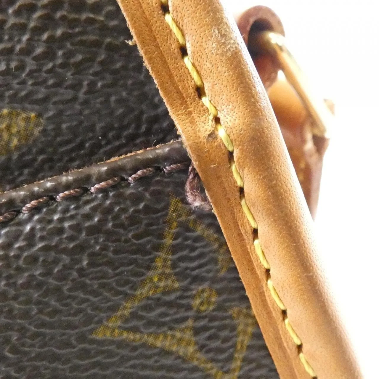 LOUIS VUITTON M42250 Shoulder Monogram 黑色 Monogram 中古品B - 縮圖 5