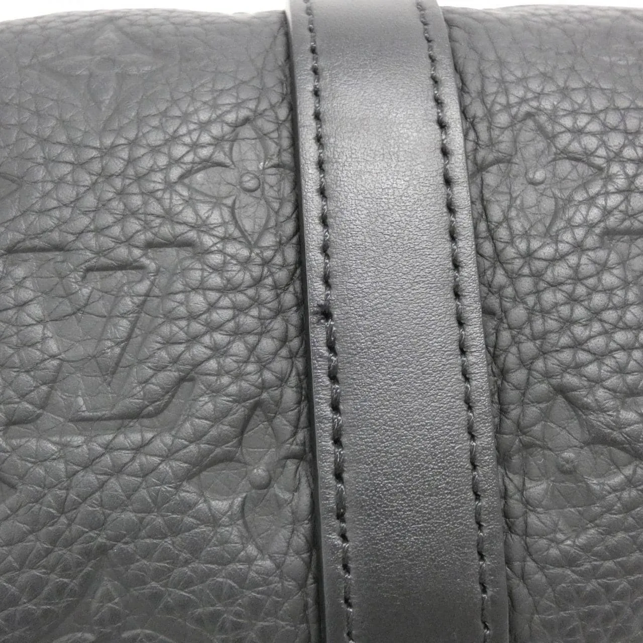 LOUIS VUITTON Keepall M20900 Boston Monogram 黑色 Monogram 中古品A - 縮圖 3