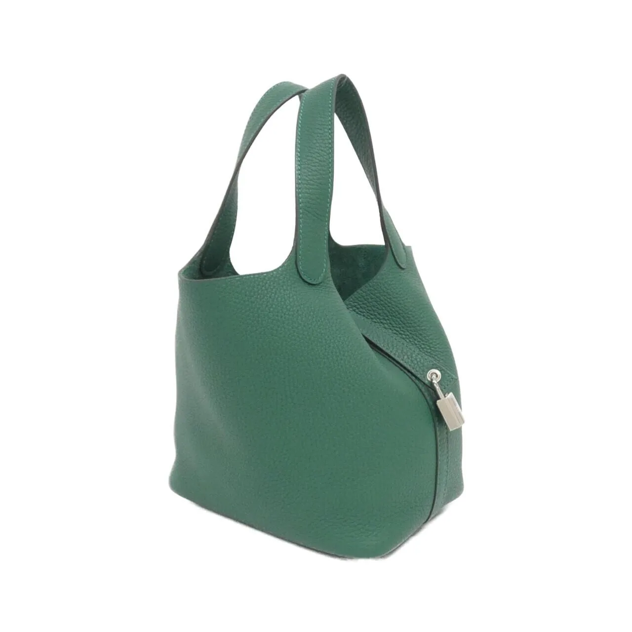 HERMES Picotin 056289CK Handbag Clemence 黑色