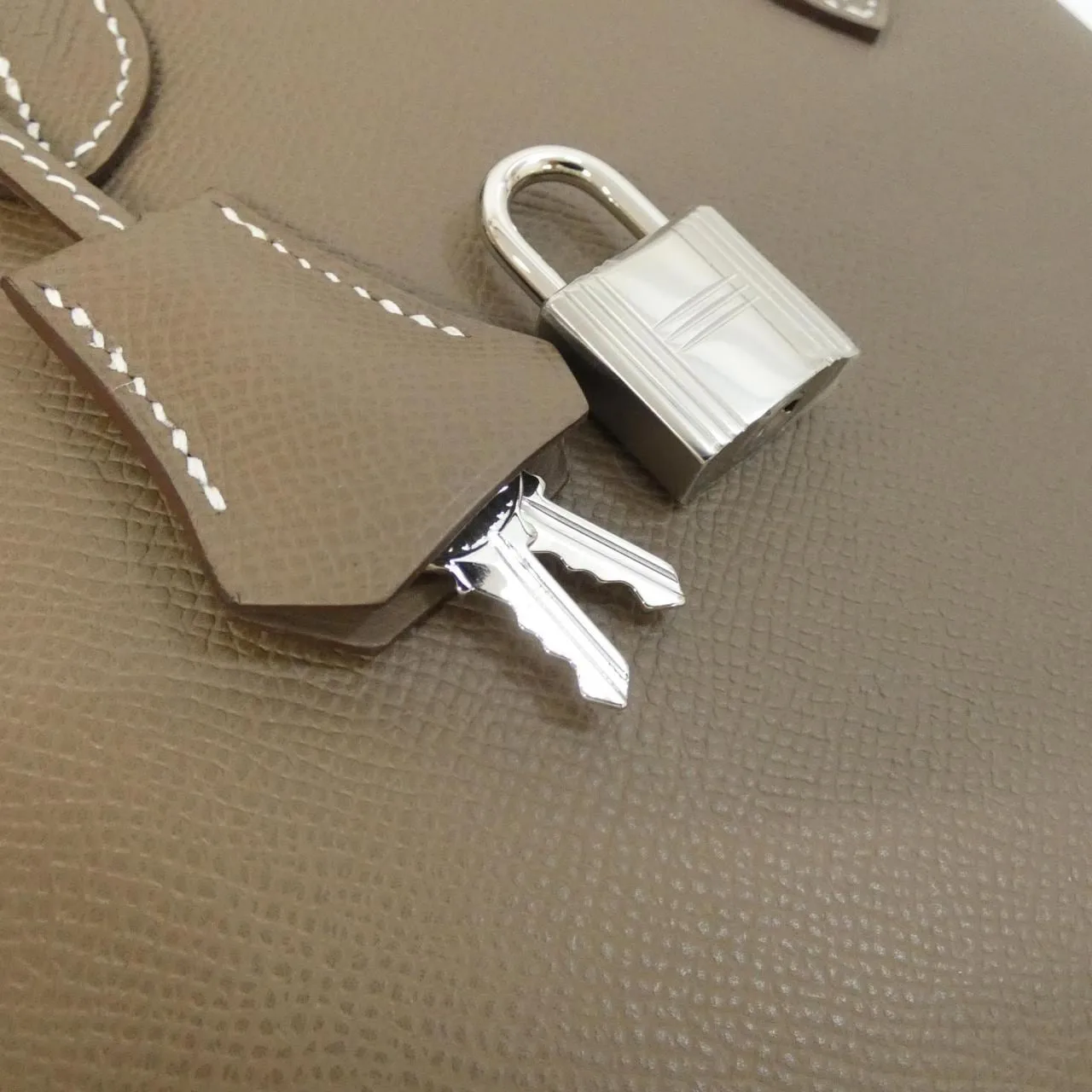 HERMES Bolide 082798CK Handbag Epsom Etoupe Epsom Leather Unused - Thumbnail 3