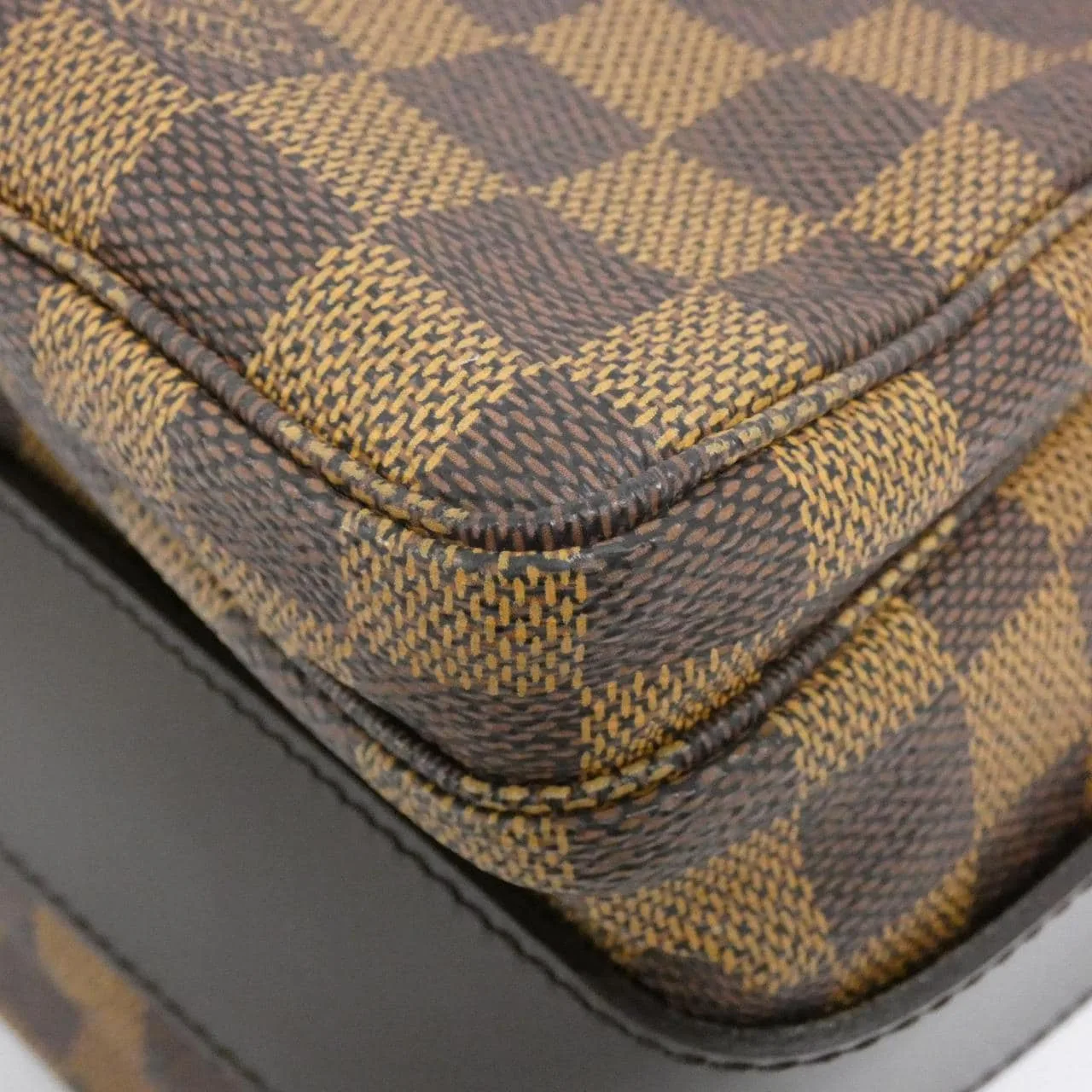 LOUIS VUITTON N45255 Shoulder Damier 黑色 Damier 中古品A - 縮圖 2