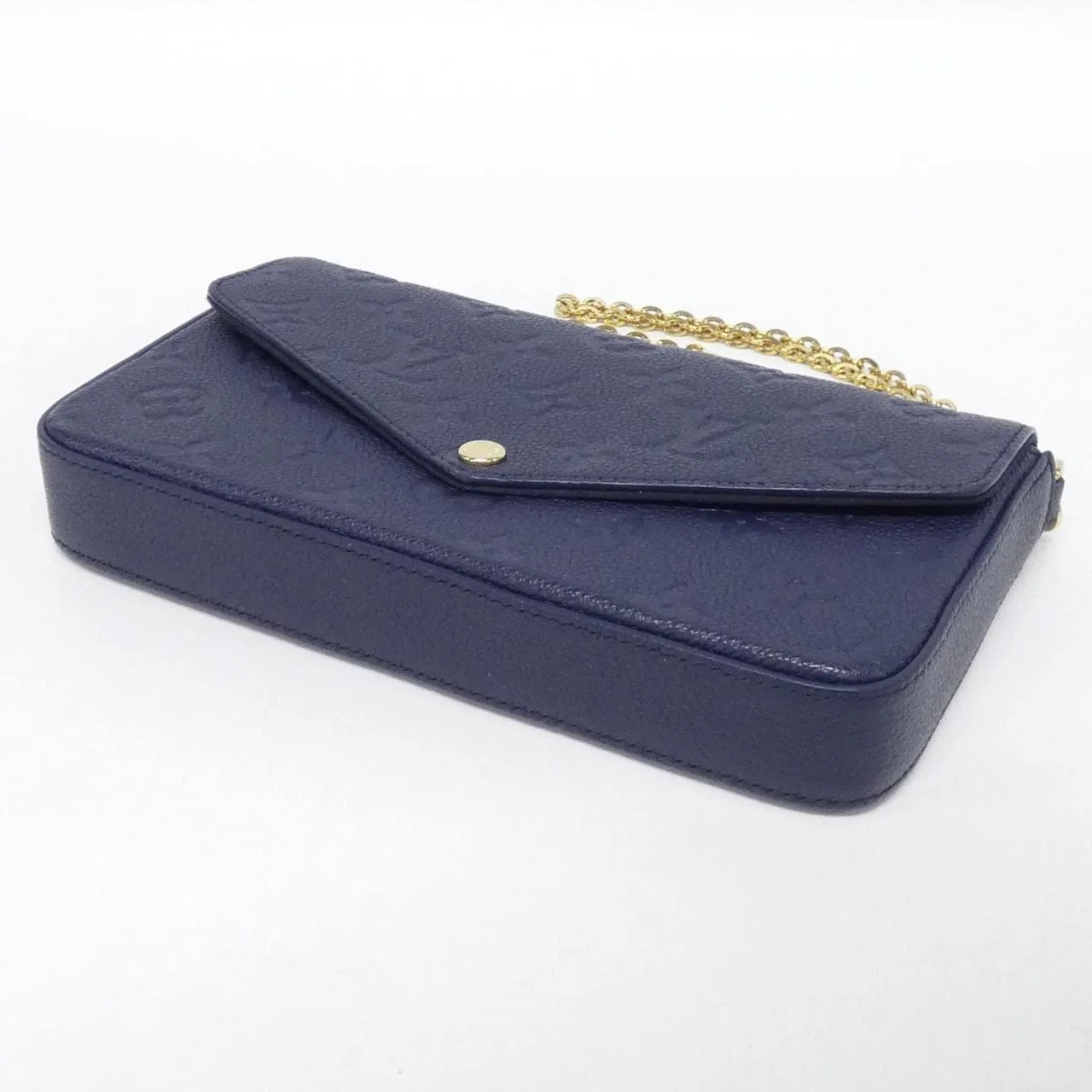 LOUIS VUITTON Pochette M83589 Shoulder Monogram Navy Monogram Rank A - Thumbnail 3
