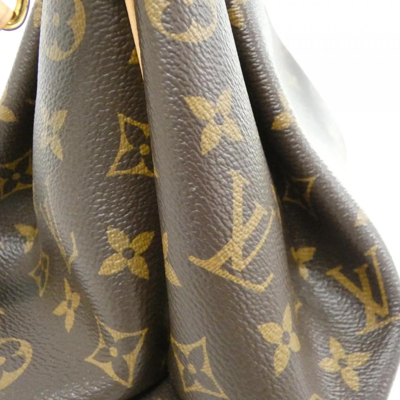 LOUIS VUITTON M44543 Handbag Monogram 黑色 Monogram 中古品A - 縮圖 6