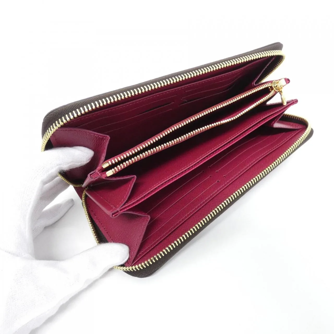 LOUIS VUITTON M41895 Wallet Monogram Black Monogram Rank A - Thumbnail 8