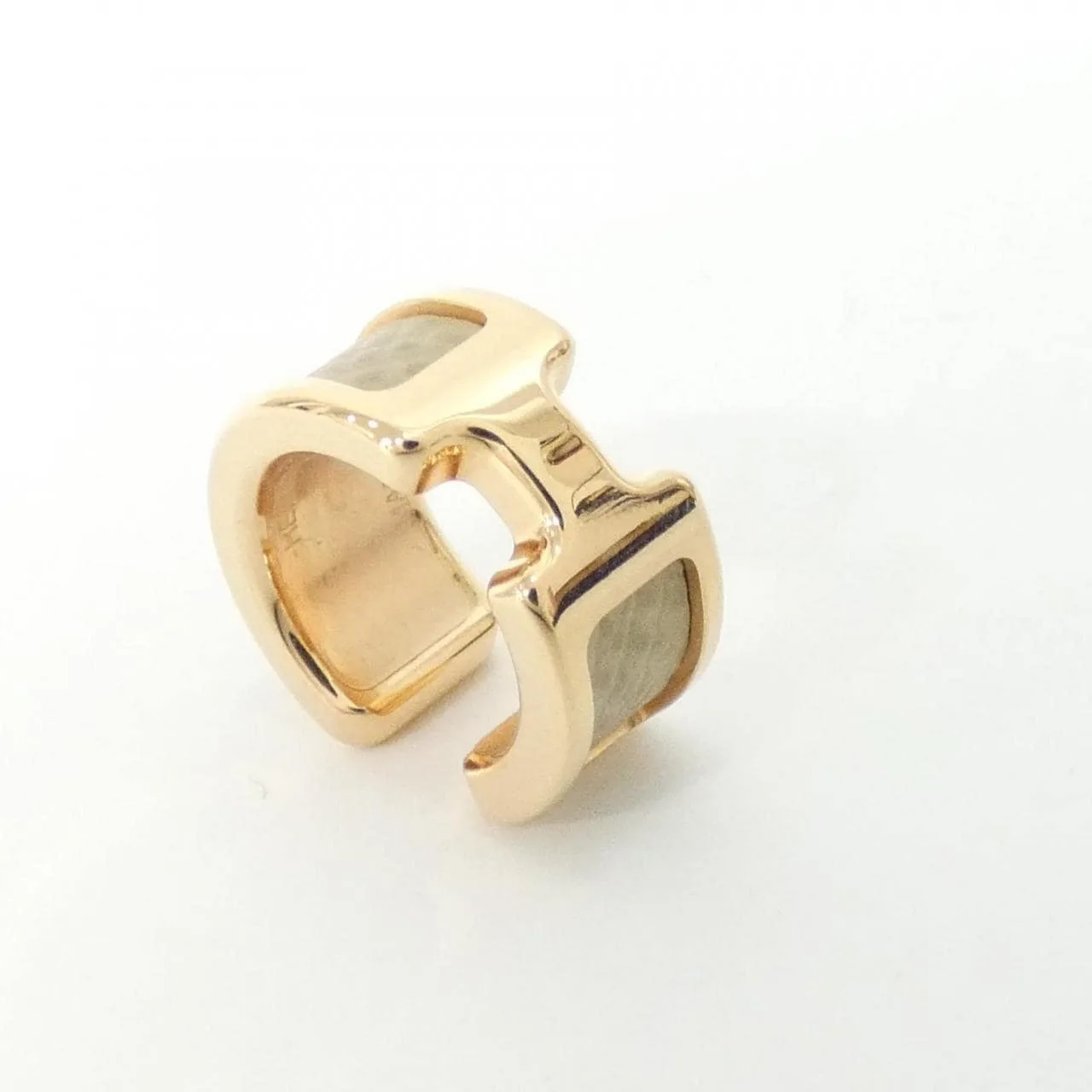 HERMES 010734CD Accessories Epsom Black Epsom Leather Rank A - Thumbnail 3