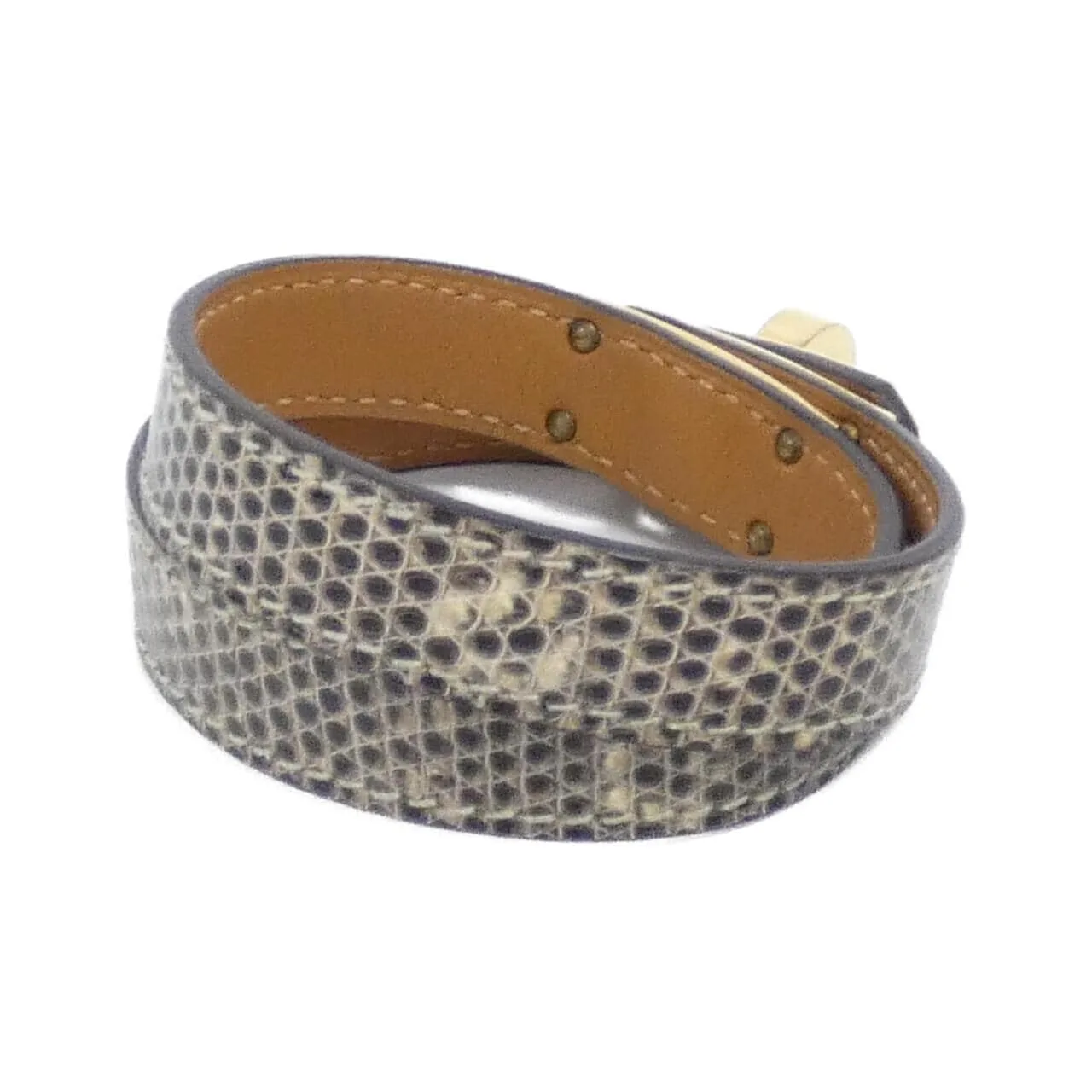 HERMES Kelly 061305FC Accessories Black Rank A - Thumbnail 2