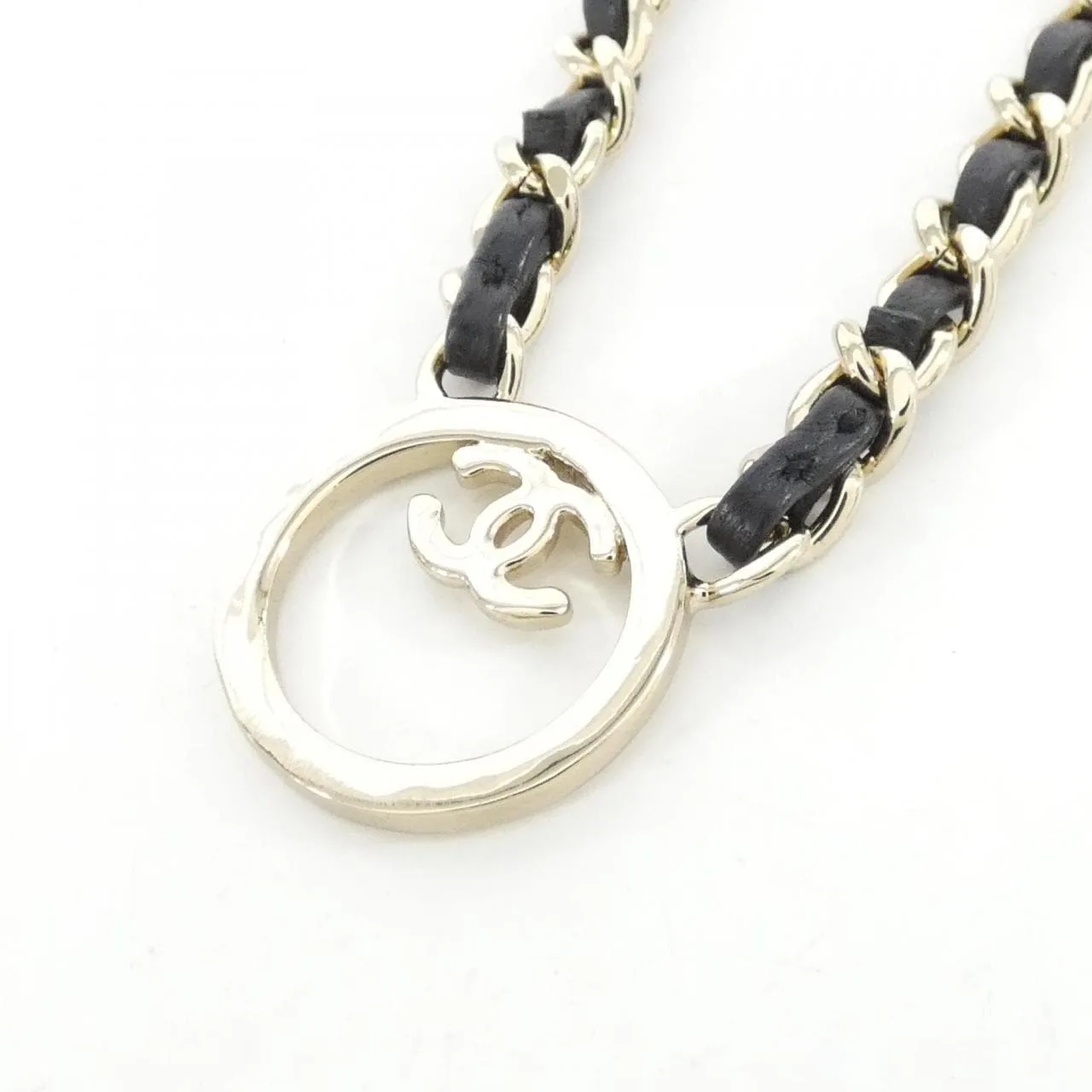 CHANEL ABC576 Accessories Lambskin 黑色 羊皮 中古品A - 縮圖 3