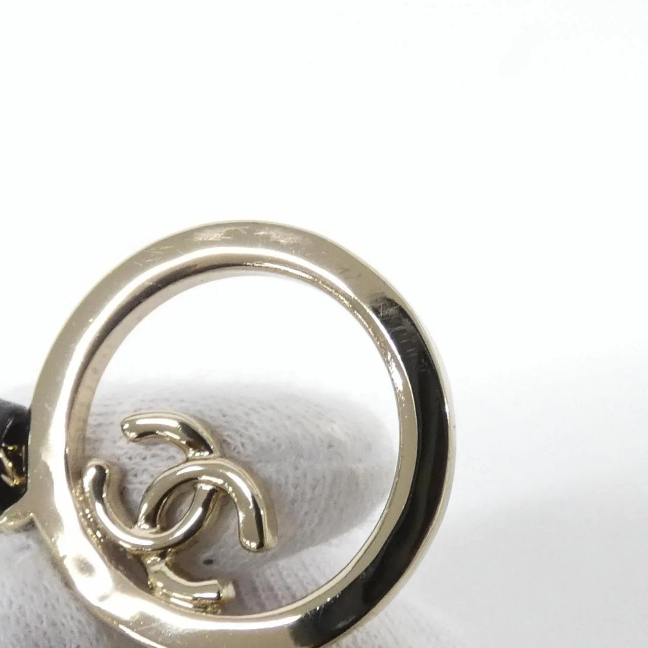 CHANEL ABC576 Accessories Lambskin 黑色 羊皮 中古品A - 縮圖 4