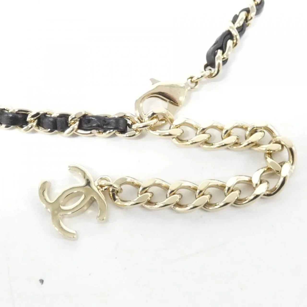 CHANEL ABC576 Accessories Lambskin 黑色 羊皮 中古品A - 縮圖 5