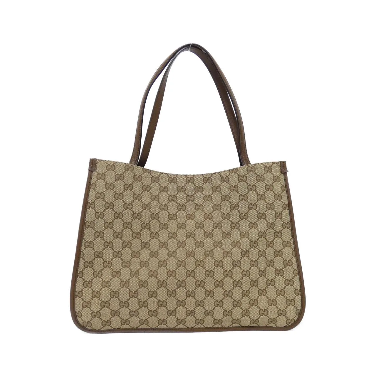 GUCCI Horsebit 1955 623694 GY5OG Handbag Canvas 黑色 帆布 中古品A - 縮圖 2
