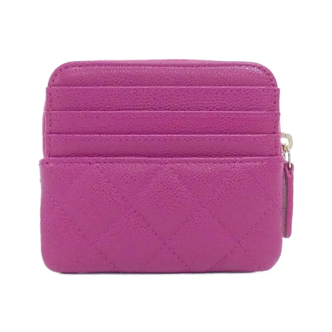 CHANEL Timeless Classic AP2061 Coin Case Grained Calfskin Pink Grained Calfskin Rank A - Thumbnail 2