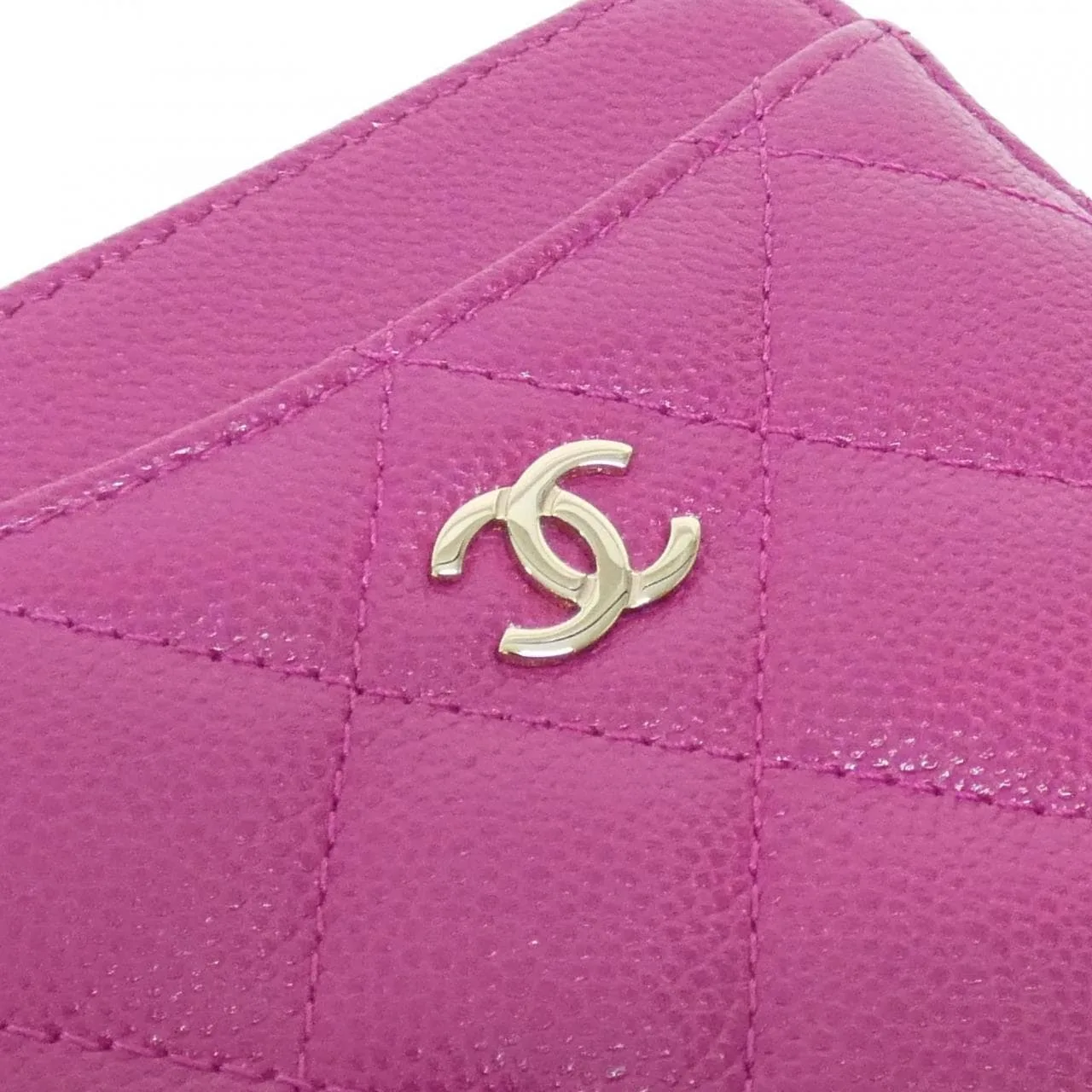 CHANEL Timeless Classic AP2061 Coin Case Grained Calfskin Pink Grained Calfskin Rank A - Thumbnail 4