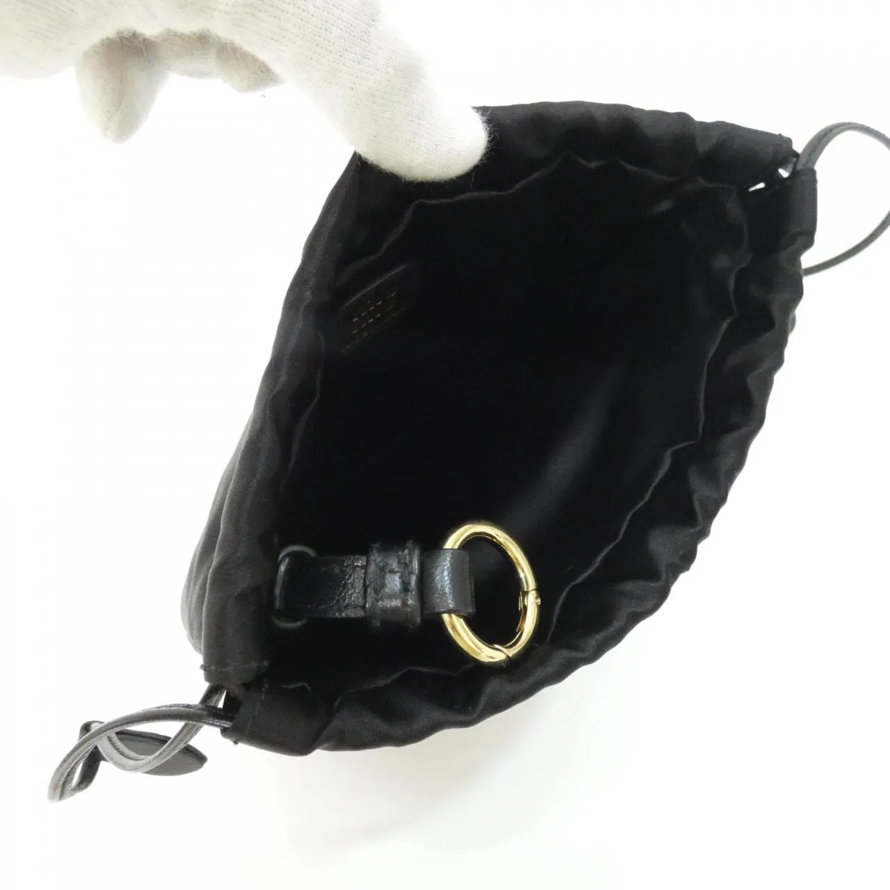 MIU MIU 5NG010 Pouch 黑色 中古品A - 縮圖 7