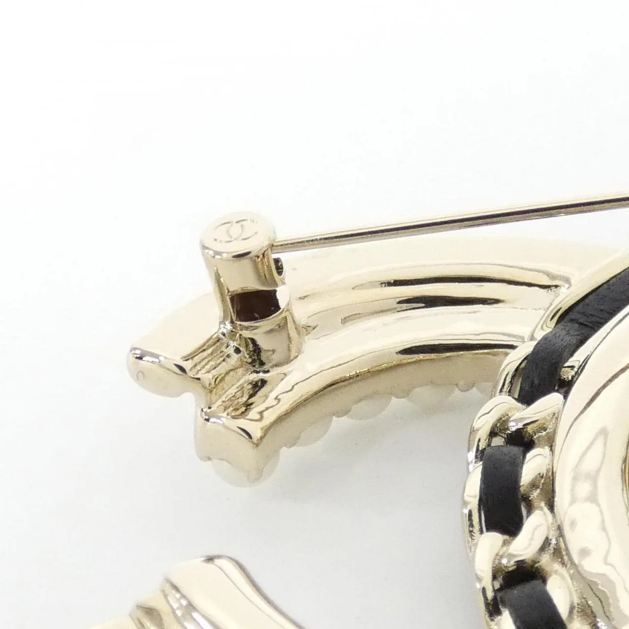 CHANEL AB8609 Accessories Lambskin 黑色 羊皮 中古品A - 縮圖 5