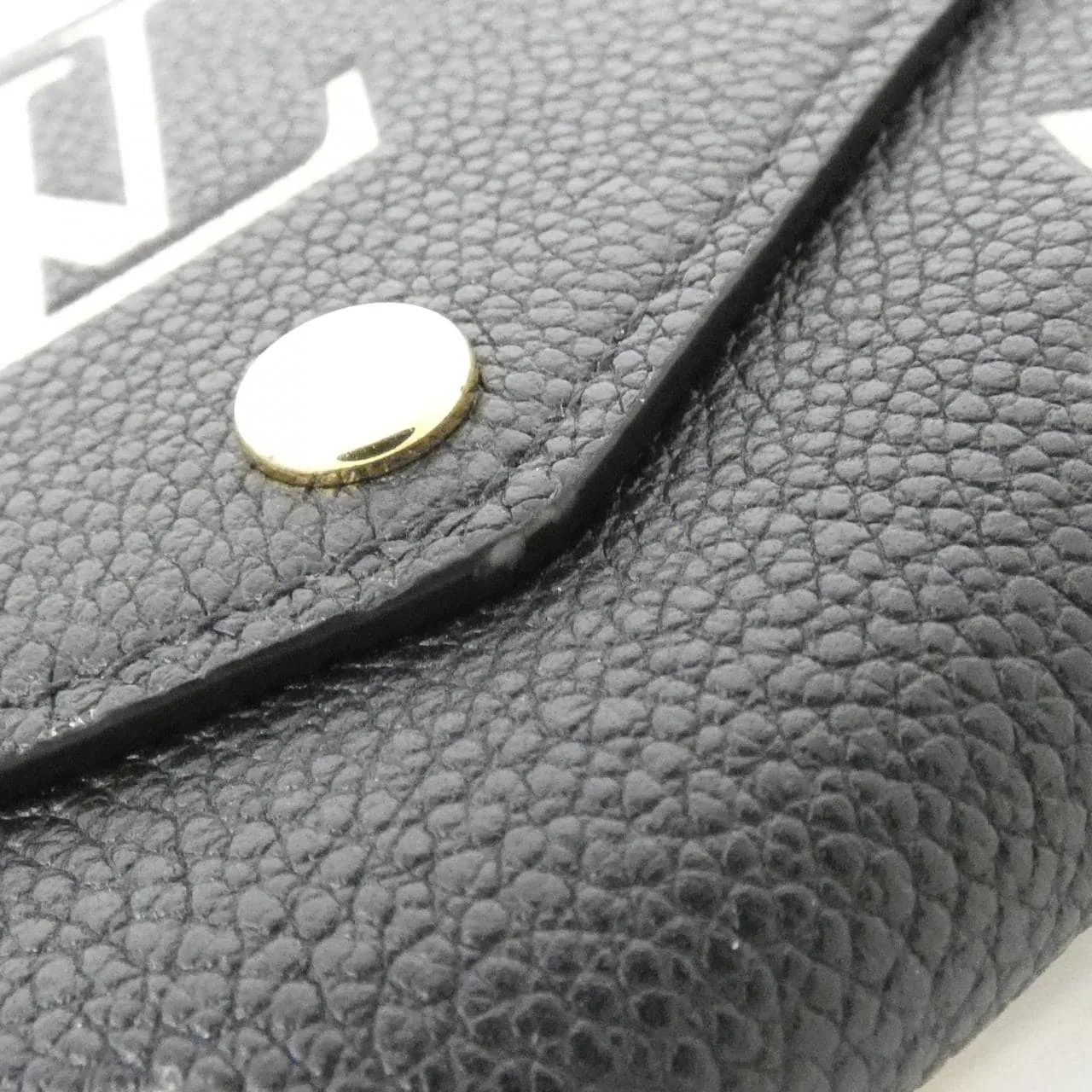 LOUIS VUITTON M80496 Wallet Monogram 黑色 Monogram 中古品A - 縮圖 3