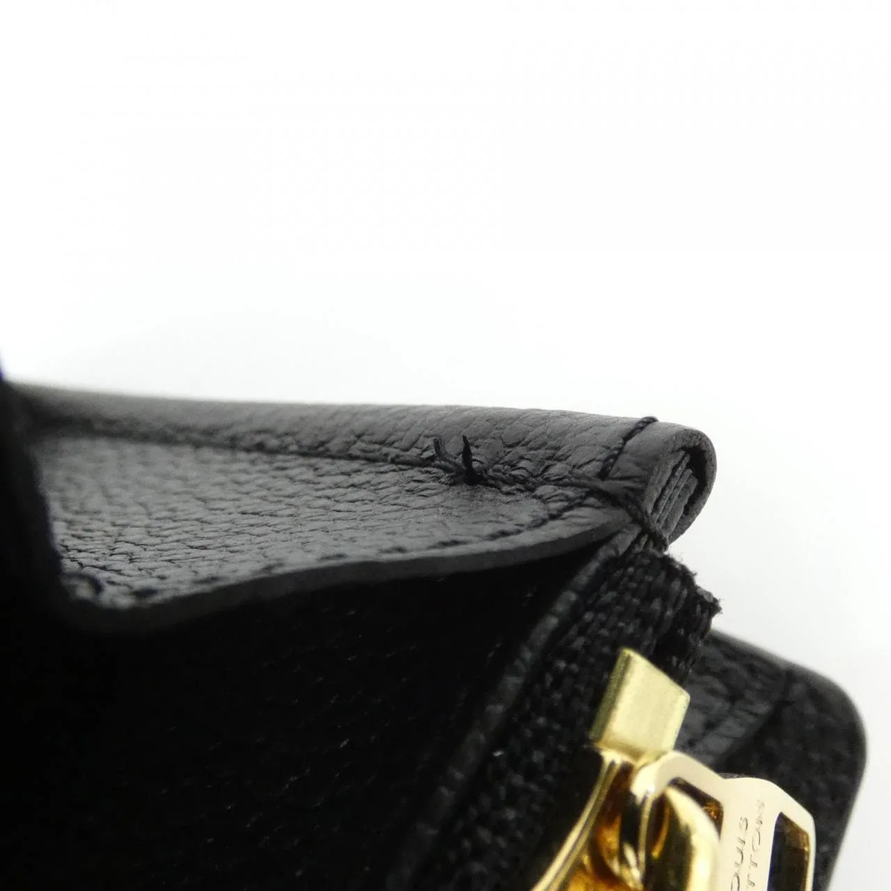 LOUIS VUITTON M80496 Wallet Monogram 黑色 Monogram 中古品A - 縮圖 6