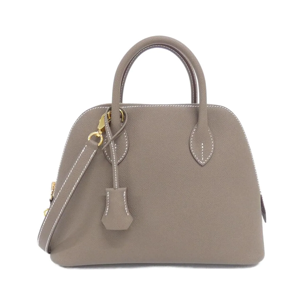 HERMES Bolide 082798CC Handbag Epsom Etoupe