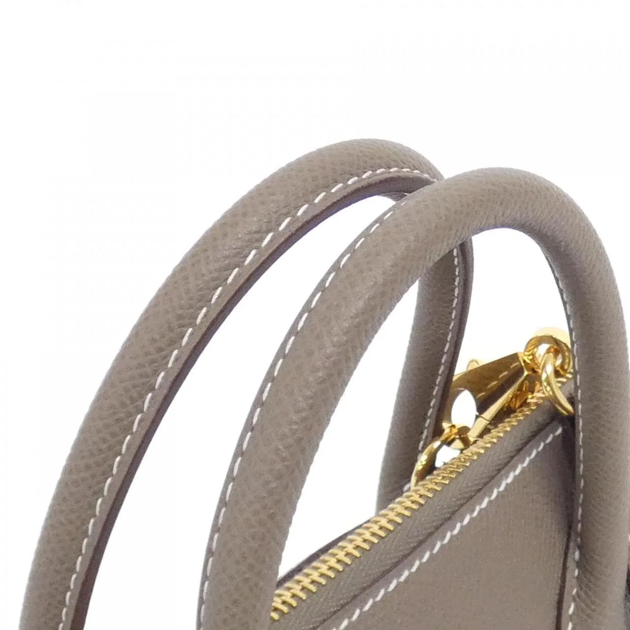 HERMES Bolide 082798CC Handbag Epsom Etoupe Epsom Leather Rank A - Thumbnail 6