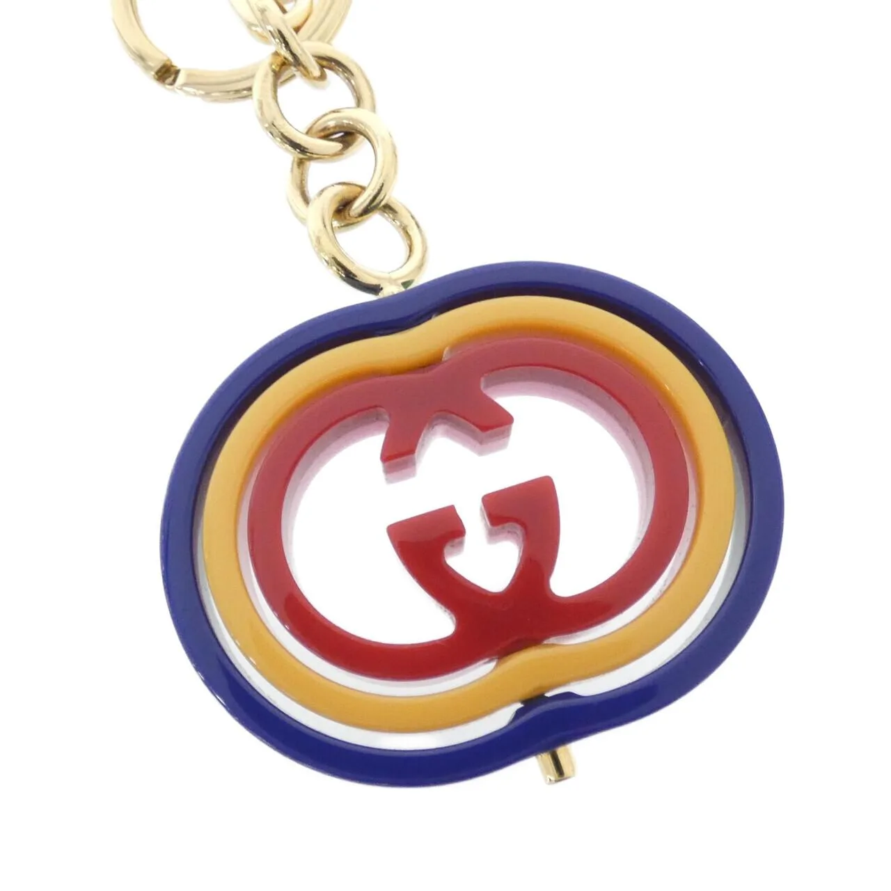 GUCCI 728218 9AABI Key Case Black Rank A - Thumbnail 2