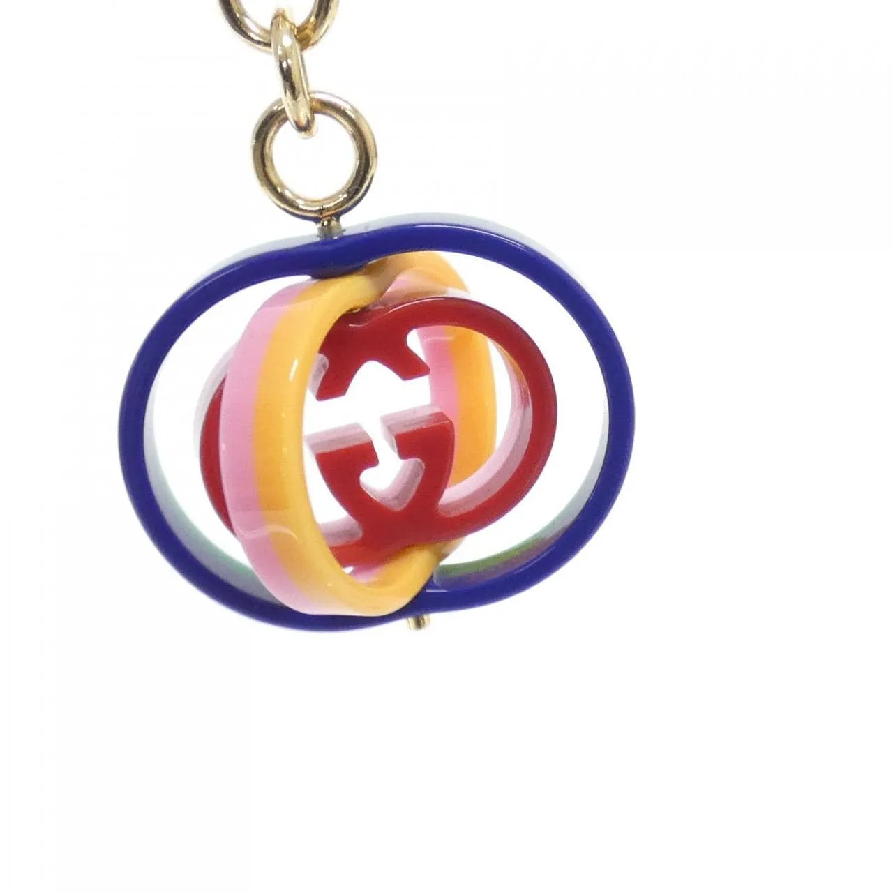 GUCCI 728218 9AABI Key Case Black Rank A - Thumbnail 4