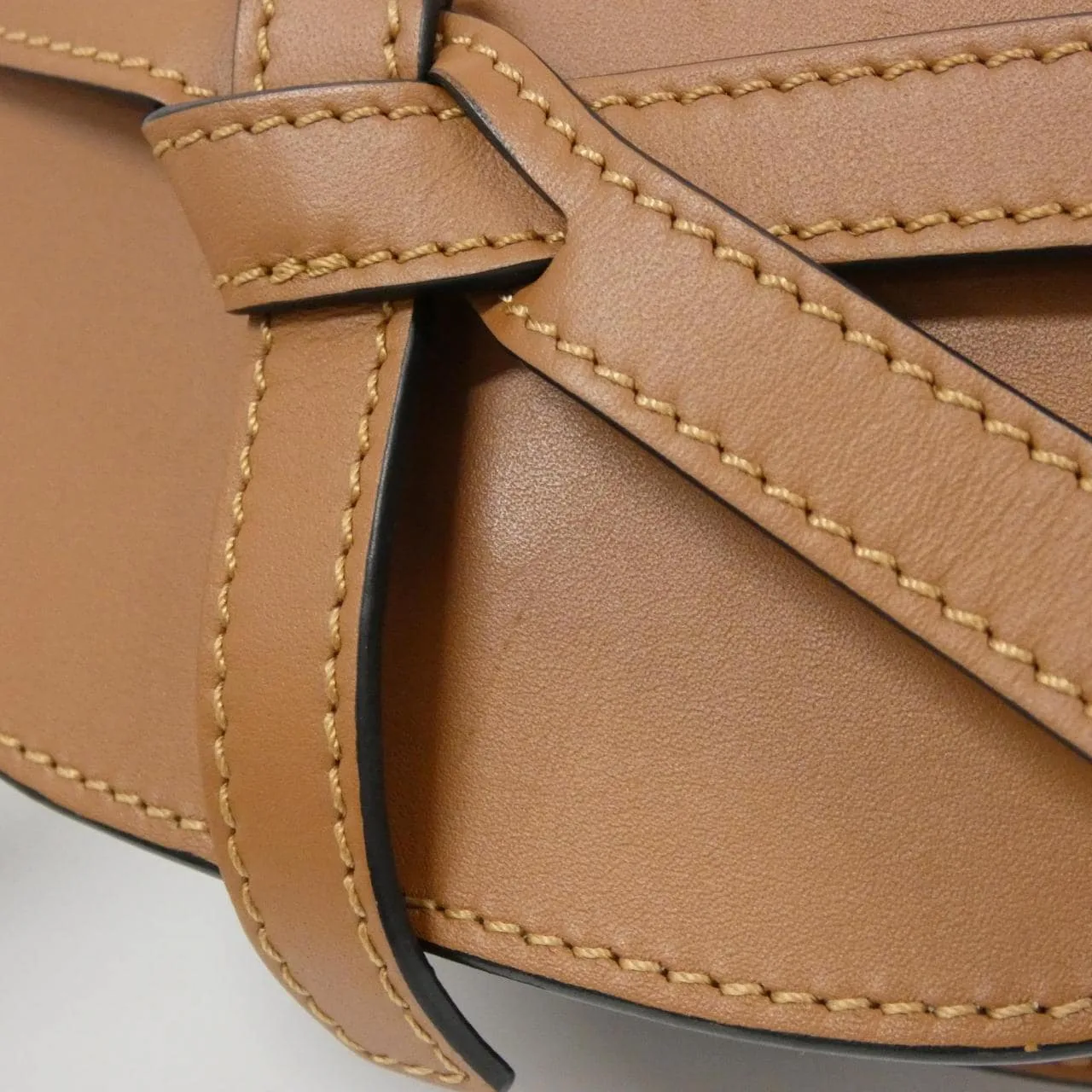 LOEWE Gate A650N46X13 Shoulder 黑色 中古品A - 縮圖 5