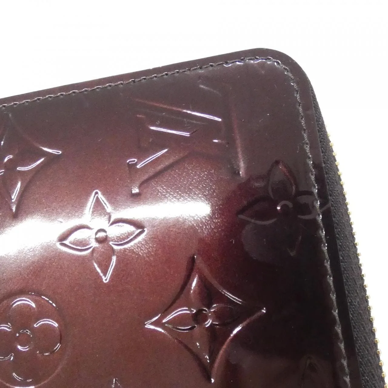 LOUIS VUITTON M93522 Wallet Vernis Black Vernis Rank A - Thumbnail 5