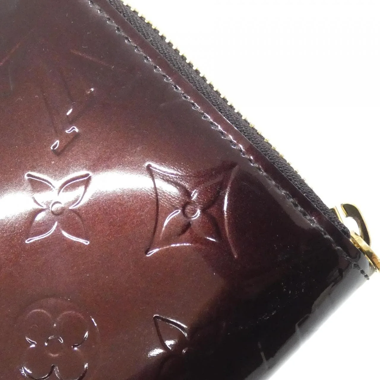 LOUIS VUITTON M93522 Wallet Vernis Black Vernis Rank A - Thumbnail 6