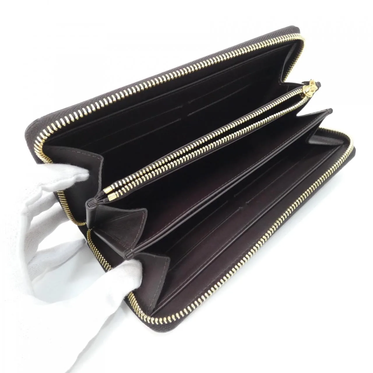 LOUIS VUITTON M93522 Wallet Vernis Black Vernis Rank A - Thumbnail 8