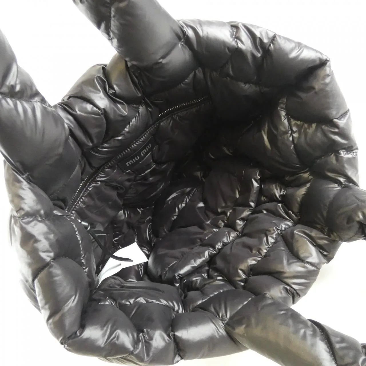 MIU MIU 5BG240 Handbag 黑色 中古品A - 縮圖 7