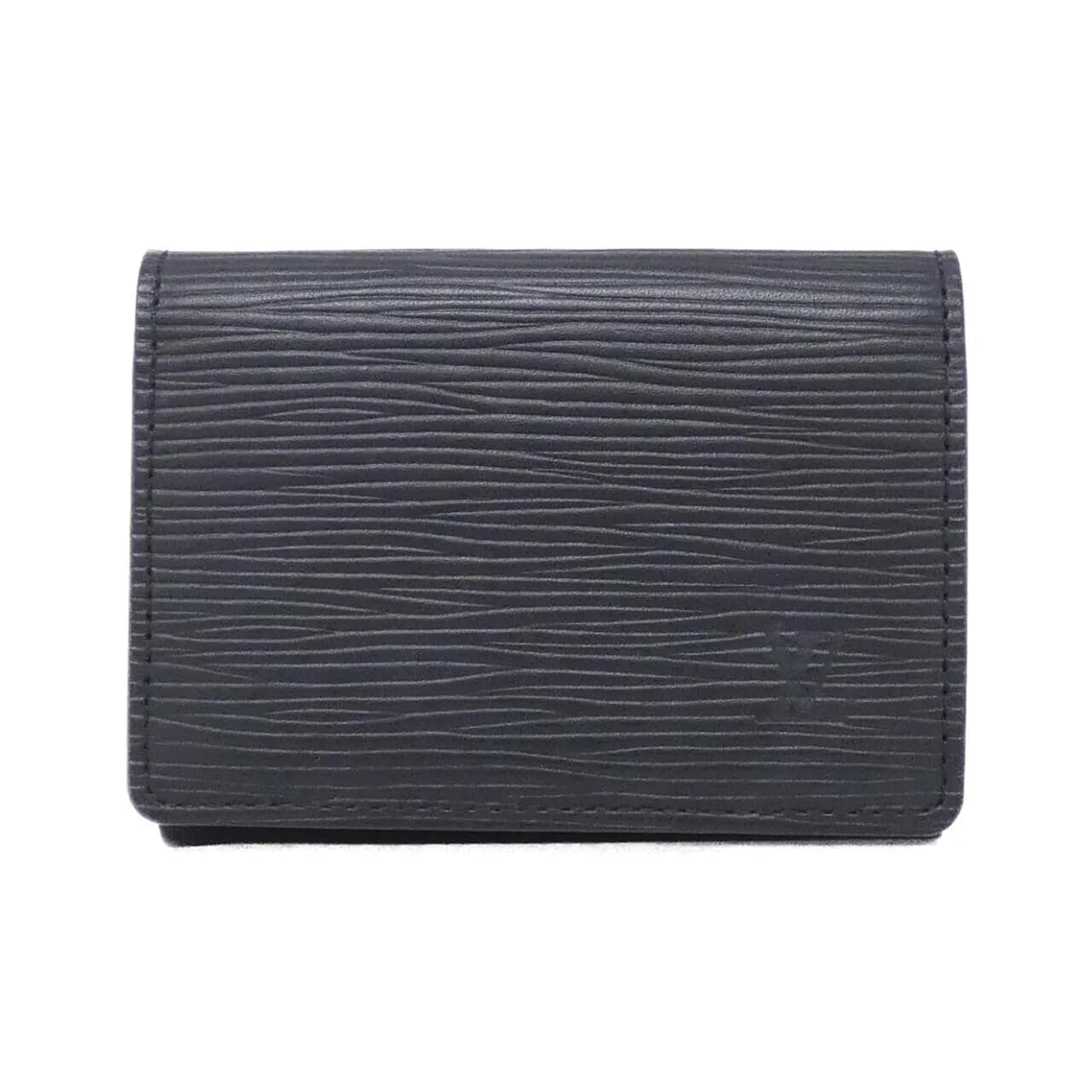 LOUIS VUITTON M56582 Card Case Epi Black