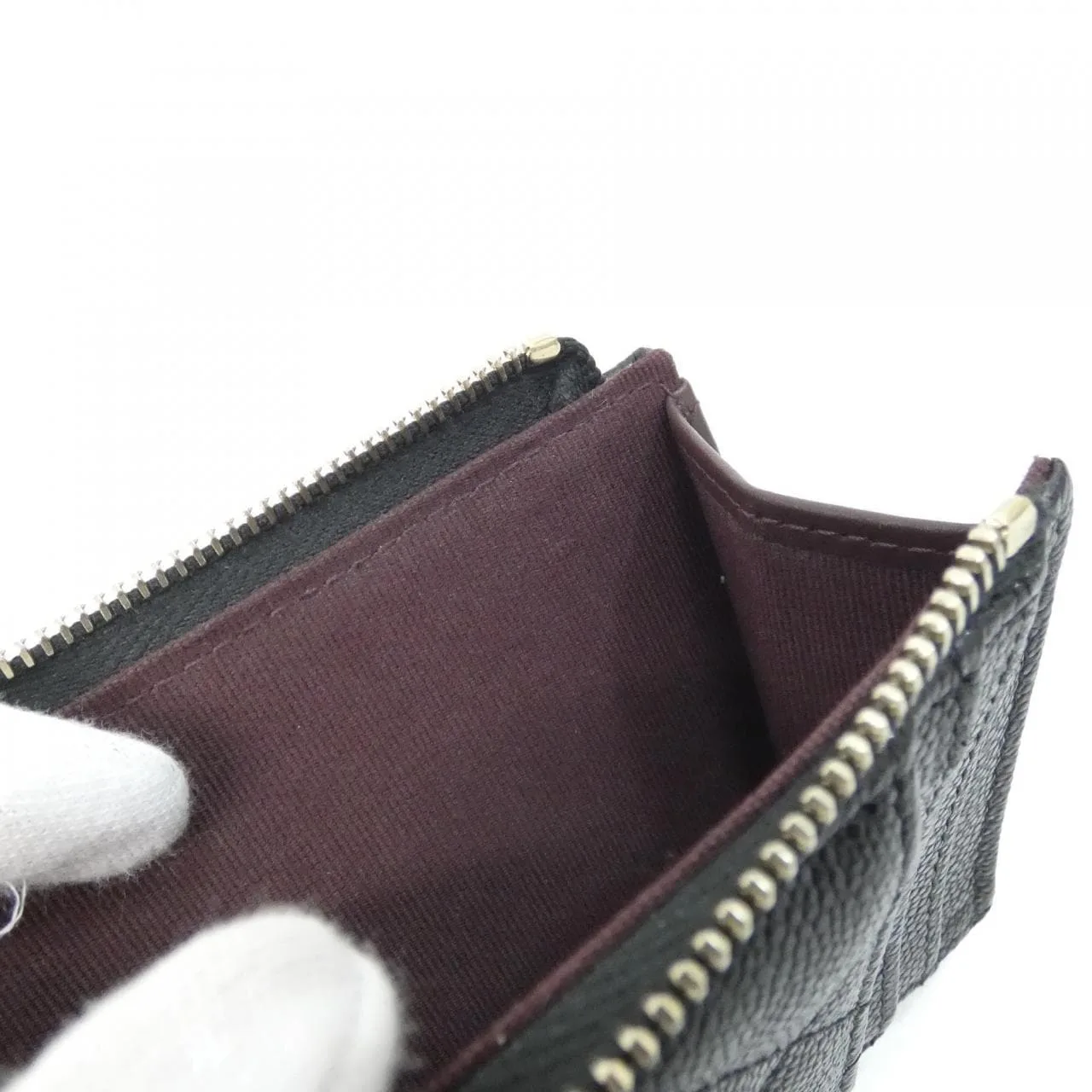 CHANEL Timeless Classic AP4893 Card Case Grained Calfskin Black Grained Calfskin Rank A - Thumbnail 10