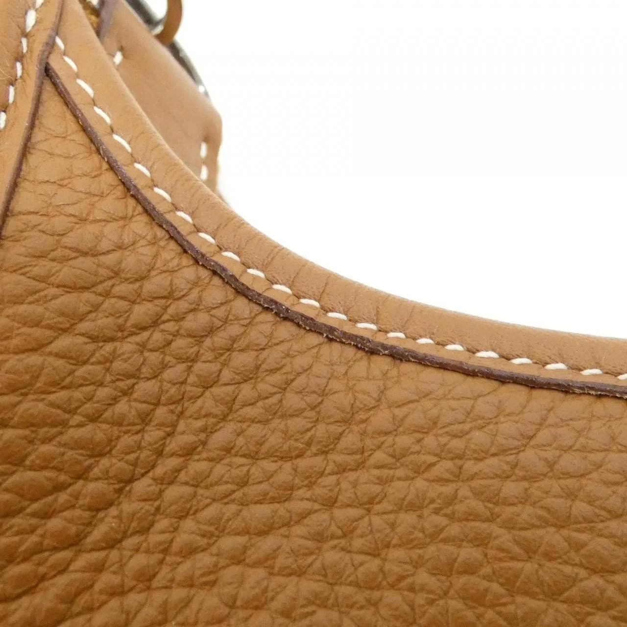 HERMES Evelyne 038084CK Shoulder Clemence Gold Clemence Leather Rank A - Thumbnail 4