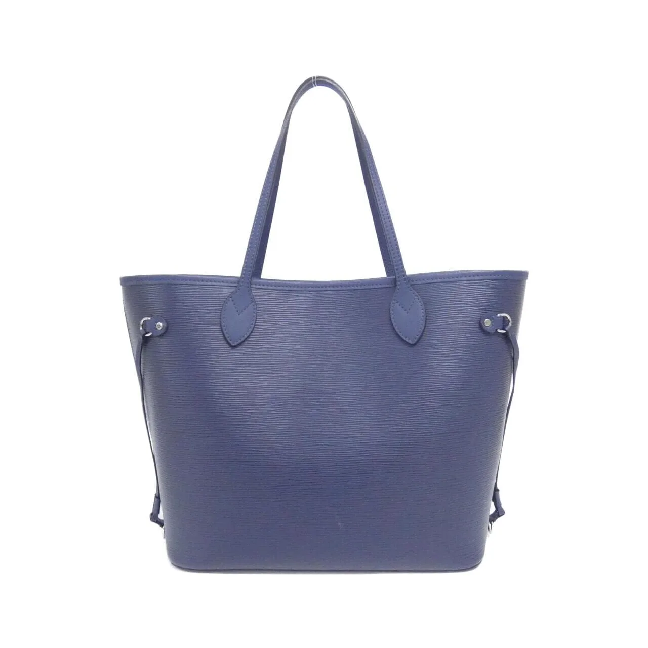 LOUIS VUITTON Neverfull M40885 Tote Epi 藍色 Epi 中古品A - 縮圖 2