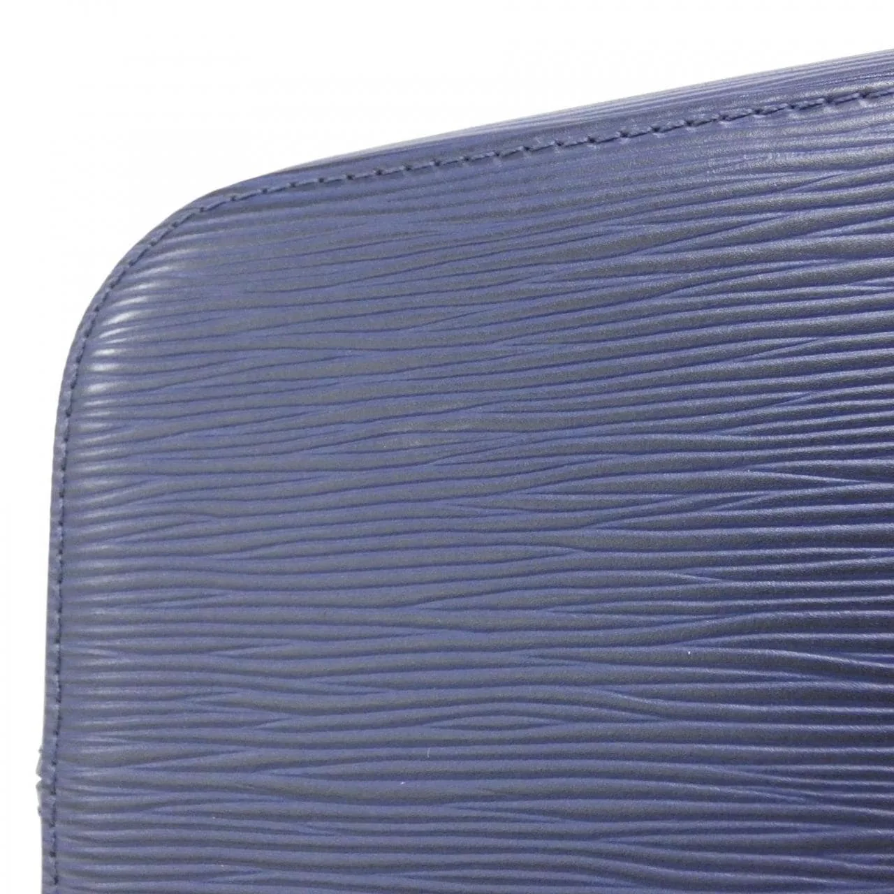 LOUIS VUITTON Neverfull M40885 Tote Epi 藍色 Epi 中古品A - 縮圖 4