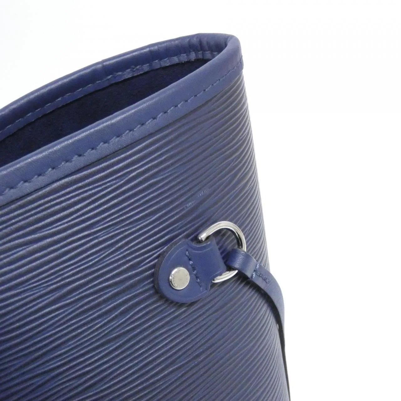 LOUIS VUITTON Neverfull M40885 Tote Epi 藍色 Epi 中古品A - 縮圖 6