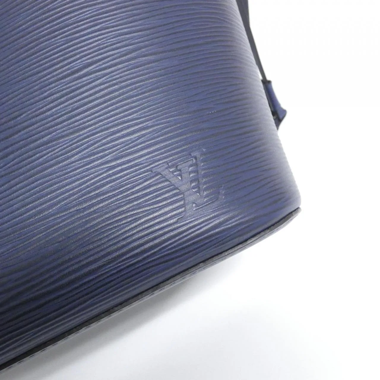 LOUIS VUITTON Neverfull M40885 Tote Epi 藍色 Epi 中古品A - 縮圖 7