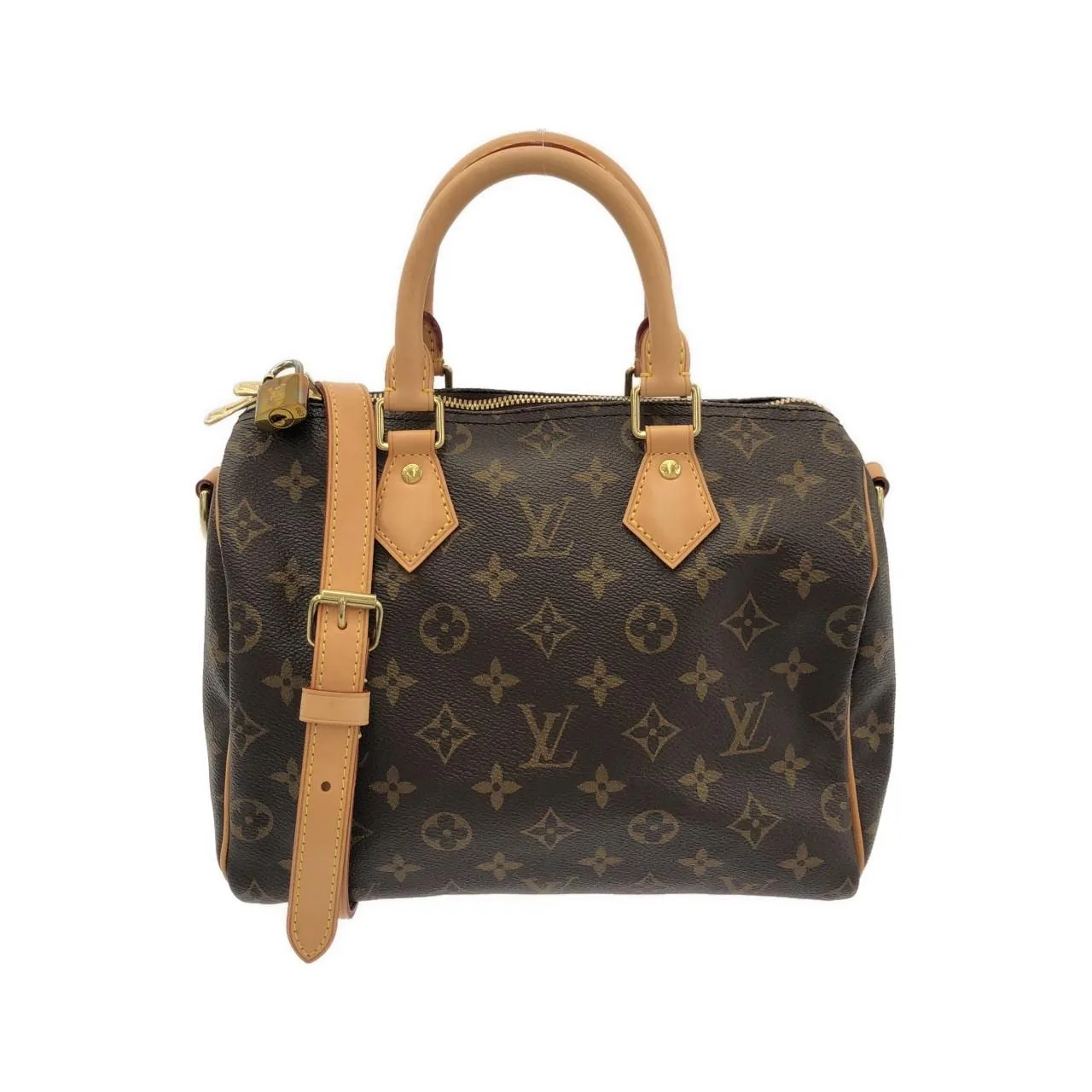 LOUIS VUITTON Speedy M41113 Boston Monogram Black