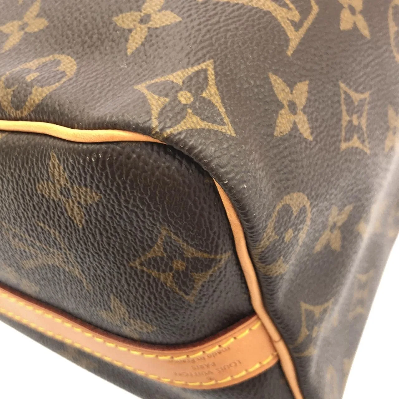 LOUIS VUITTON Speedy M41113 Boston Monogram 黑色 Monogram 中古品A - 縮圖 2
