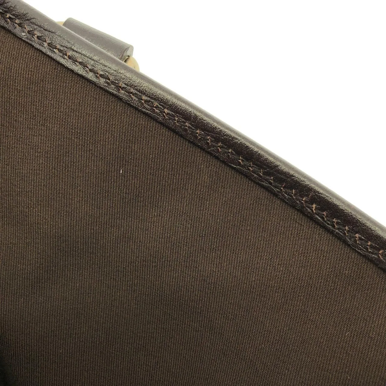 GUCCI 139261 F40MG Handbag Canvas 黑色 帆布 中古品A - 縮圖 9