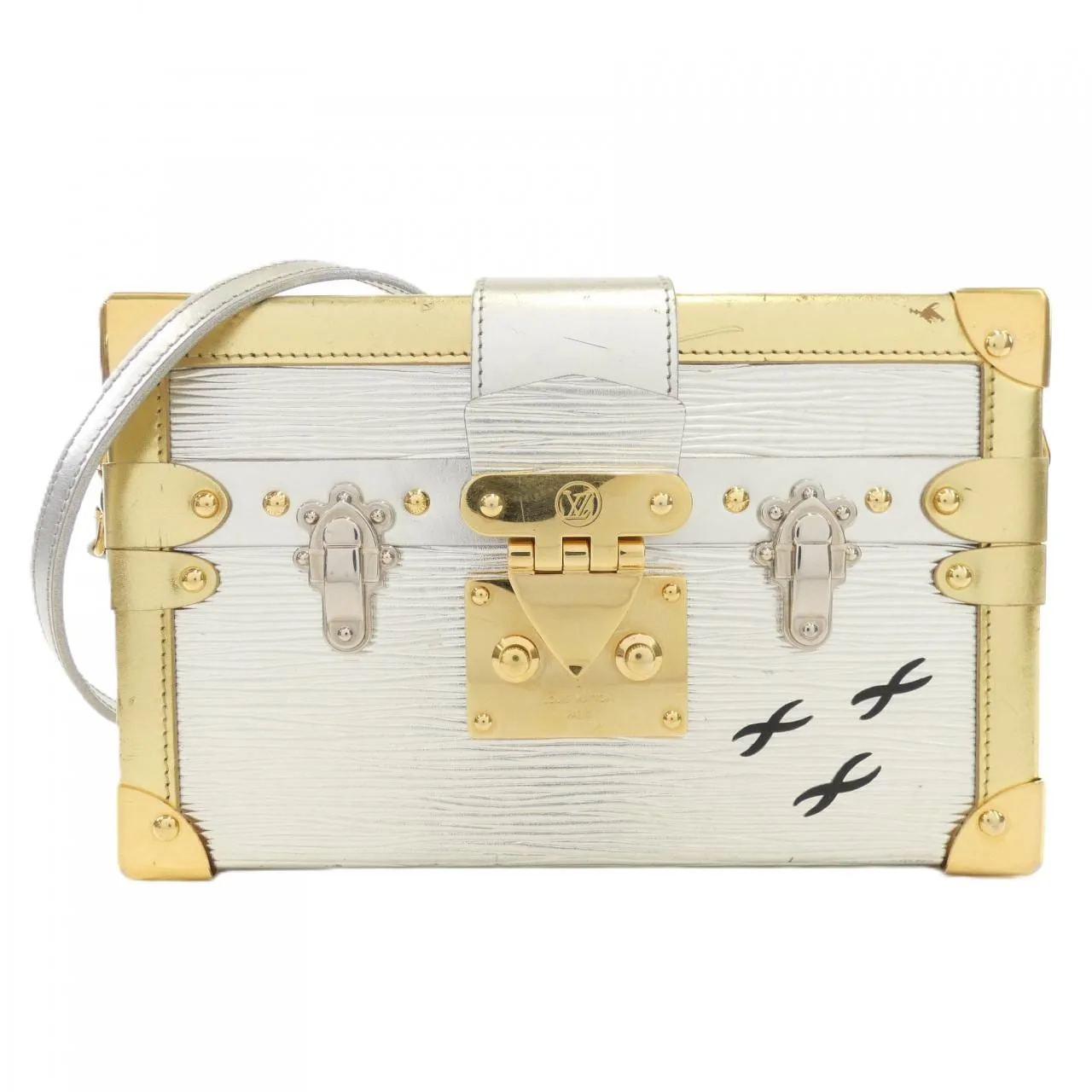 LOUIS VUITTON M54653 肩背包 Epi Gold