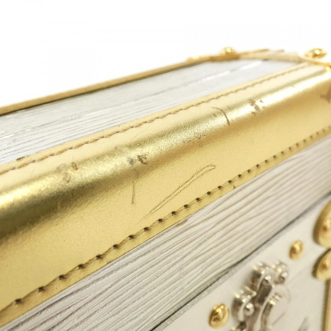 LOUIS VUITTON M54653 肩背包 Epi 金色 Epi 中古品B - 縮圖 4