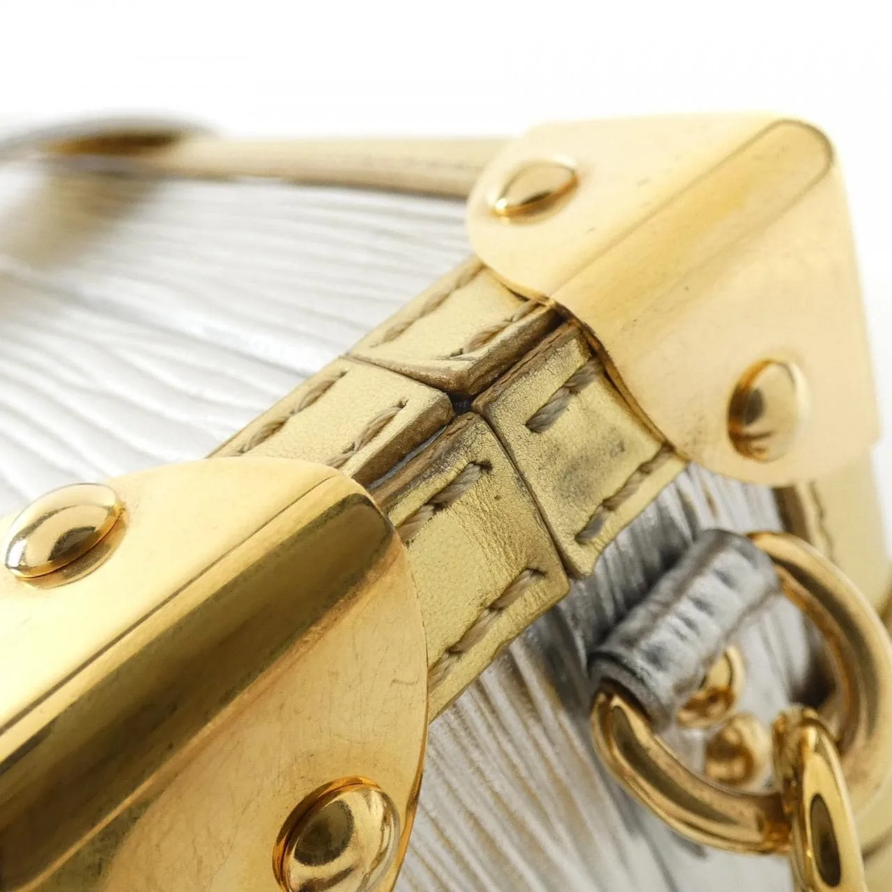 LOUIS VUITTON M54653 肩背包 Epi 金色 Epi 中古品B - 縮圖 5