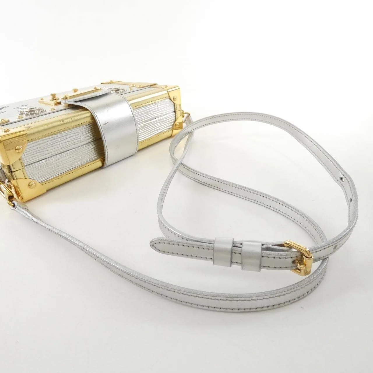 LOUIS VUITTON M54653 肩背包 Epi 金色 Epi 中古品B - 縮圖 6